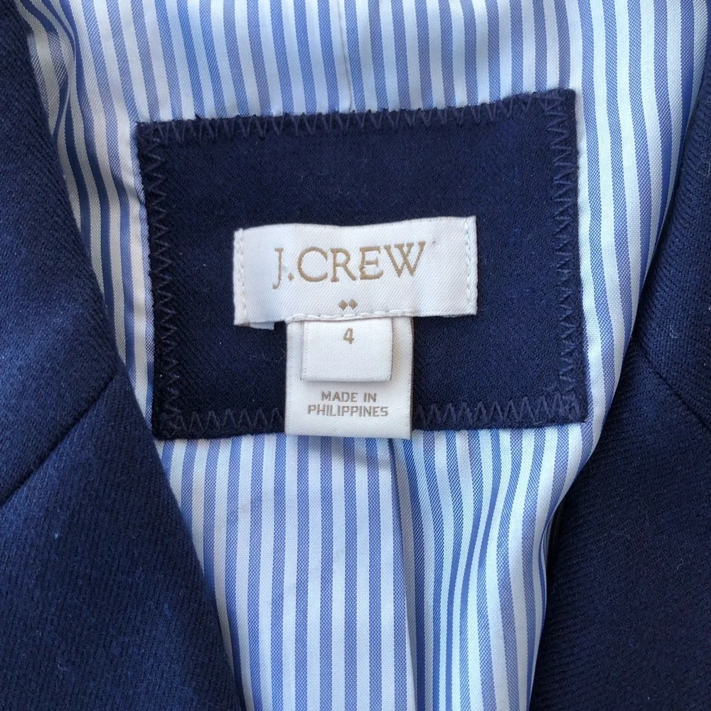 J Crew Factory original schoolboy blazer size 4